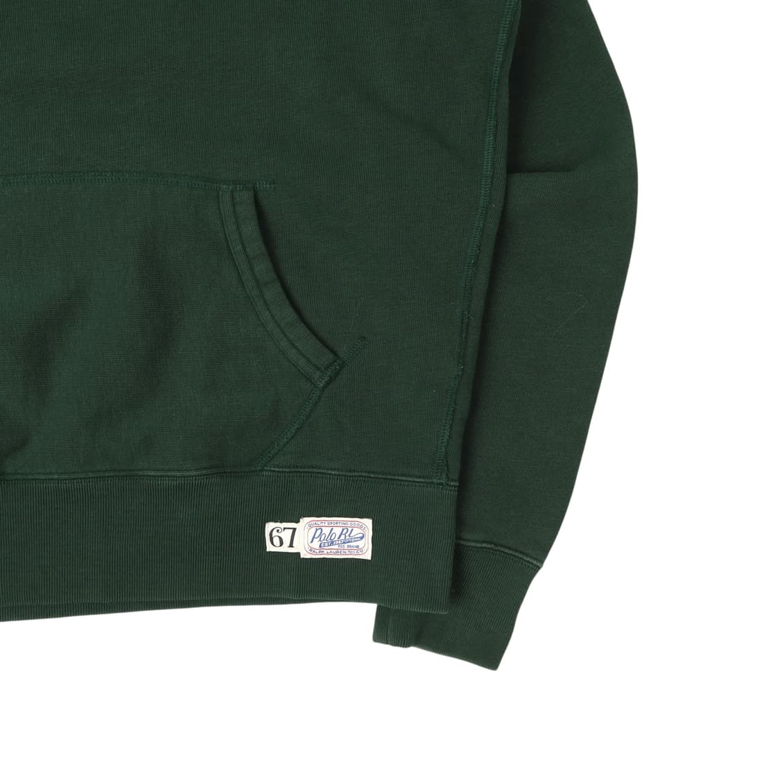 폴로 랄프로렌 딥그린 아치 로고 스웻 후드티 상품이미지4