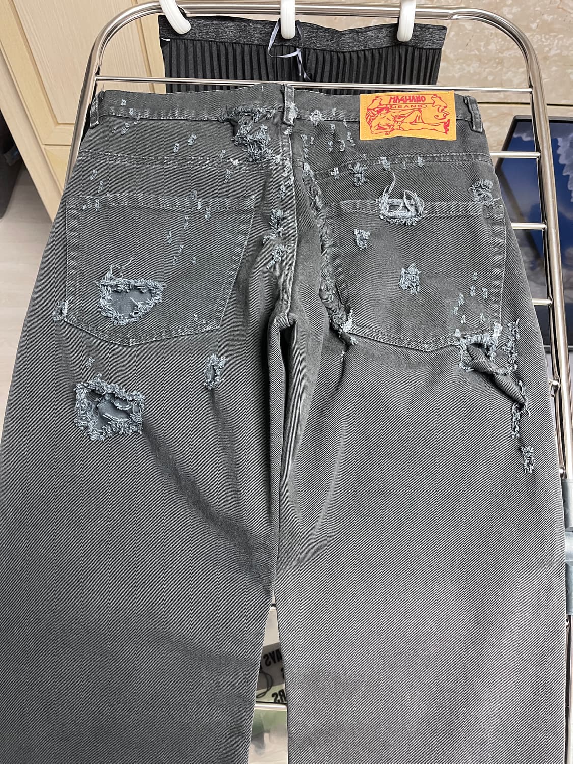 하자상품 [M] 마리아노 LIVELLO BROKEN BULL DENIM 상품이미지6