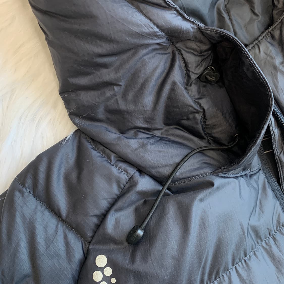 일본 빈티지 X-united 덕다운 후드 경량패딩 1865 상품이미지7