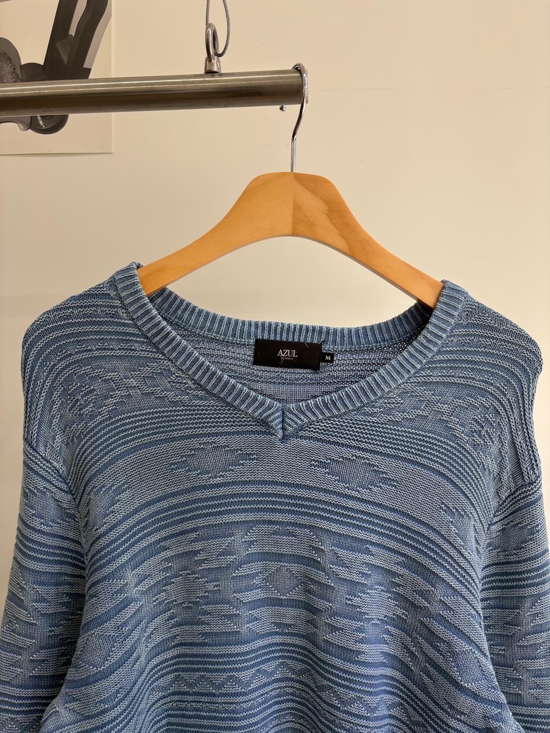 AZUL 브이넥 니트 상품이미지2