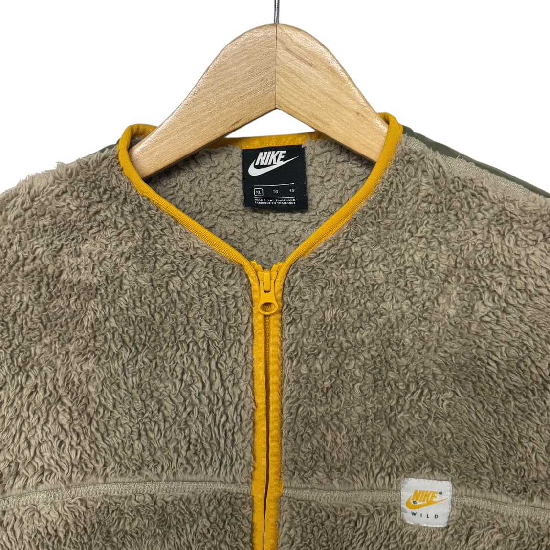 나이키 퓨추라 로고 쉐르파 후리스 집업 상품이미지2