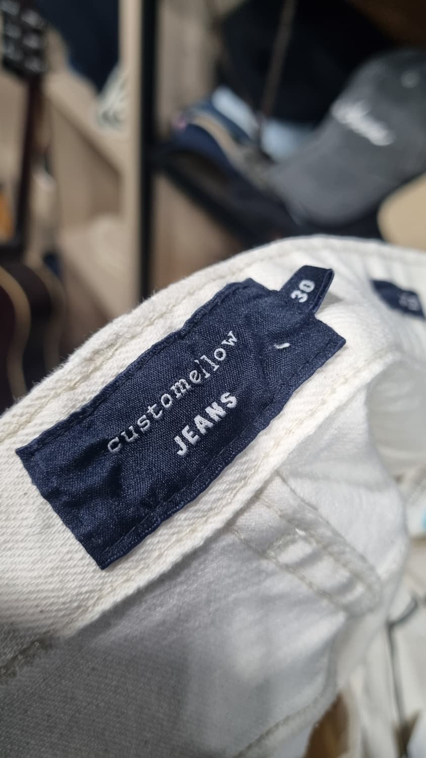 kolon) 커스텀멜로우 30사이즈 아이보리색 데님팬츠 새제품 상품이미지2