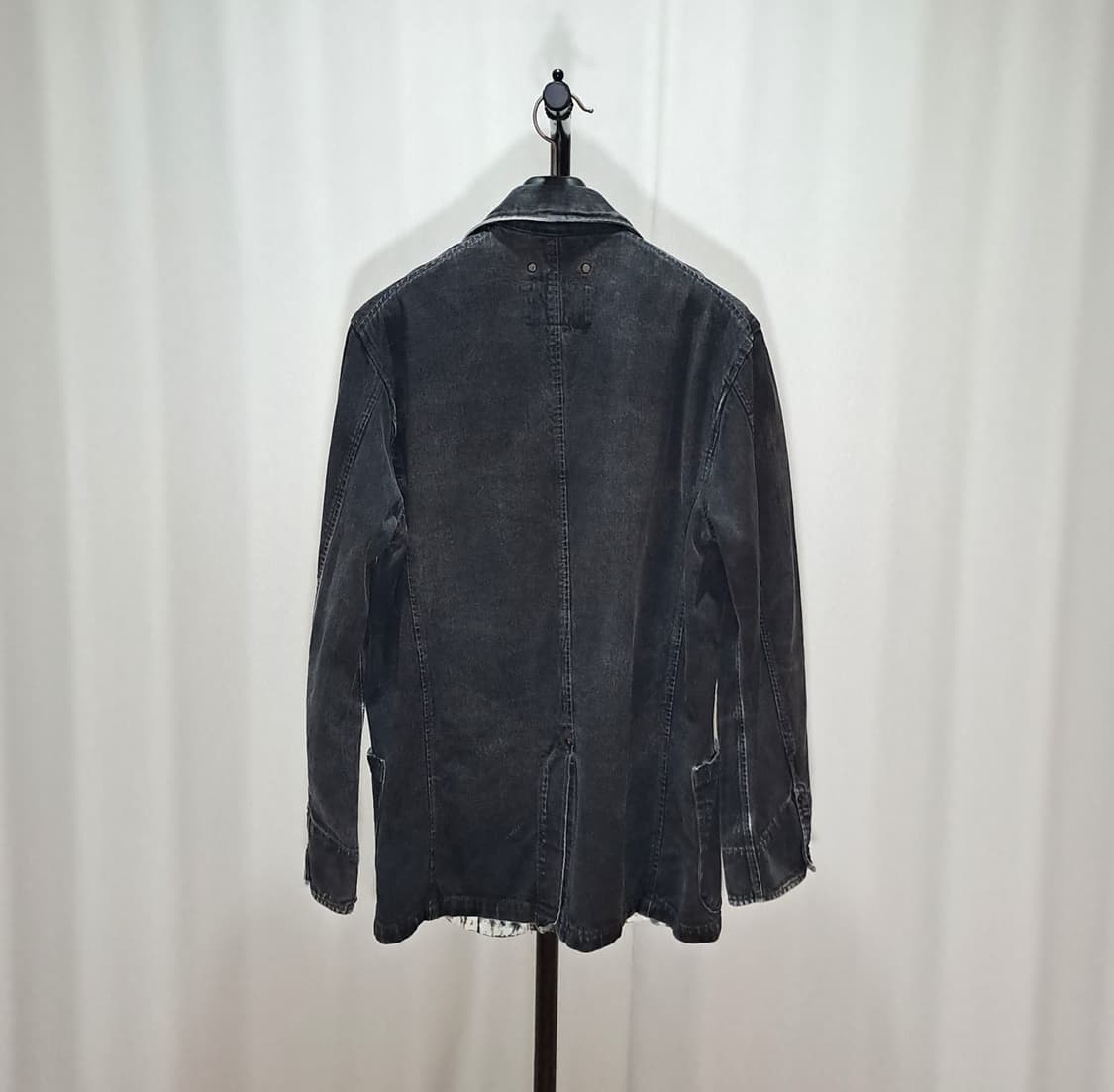 (택포) 리바이스 일판 레드룹 흑청 자켓 L A974 상품이미지4