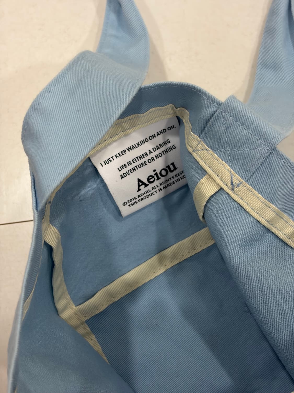 아에이오우 Aeiou 에코백 상품이미지6