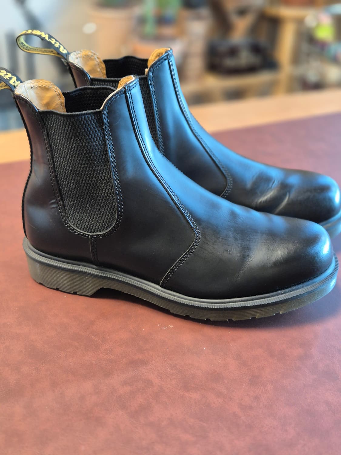 실착용1회 260(US8M) 닥터마틴 2976 첼시부츠  상품이미지1