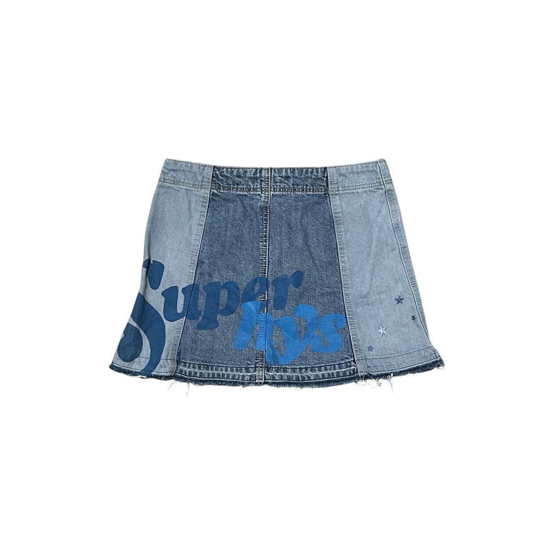 히스테릭 글래머 별 자수 데님 미니 스커트 상품이미지2