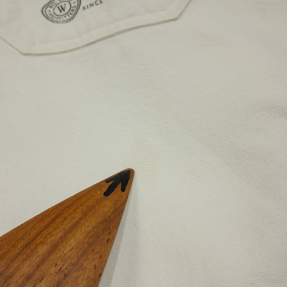 CL368 L 울리치 90s 곰그래픽 헤비플란넬 아이보리 셔츠 남방 상품이미지6