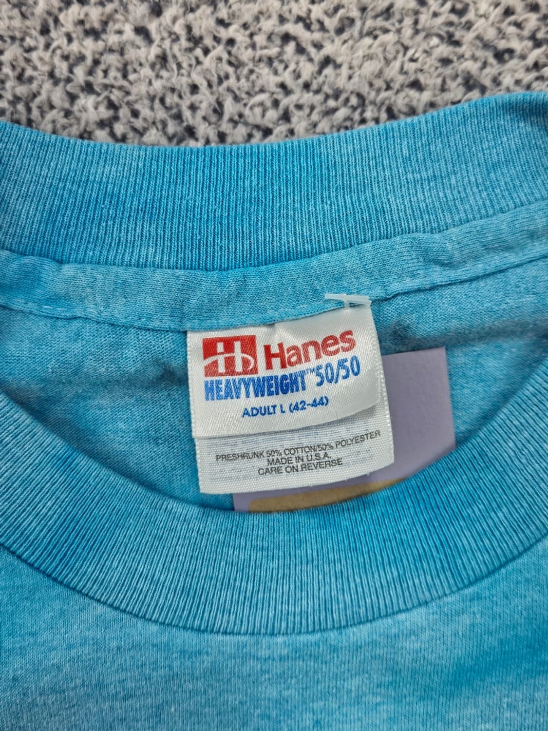 90's USA 헤인즈 싱글스티치 반팔 티셔츠 커스텀( L )/11972 상품이미지6