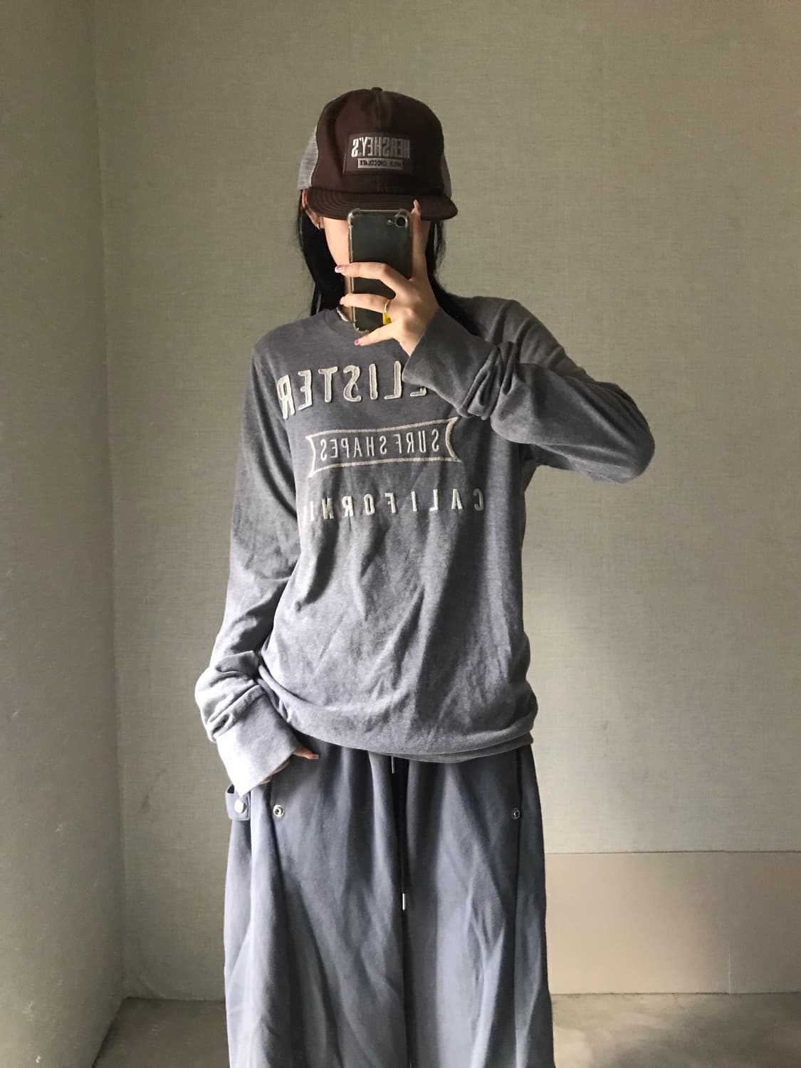 홀리스터 그레이 롱슬리브 상품이미지3