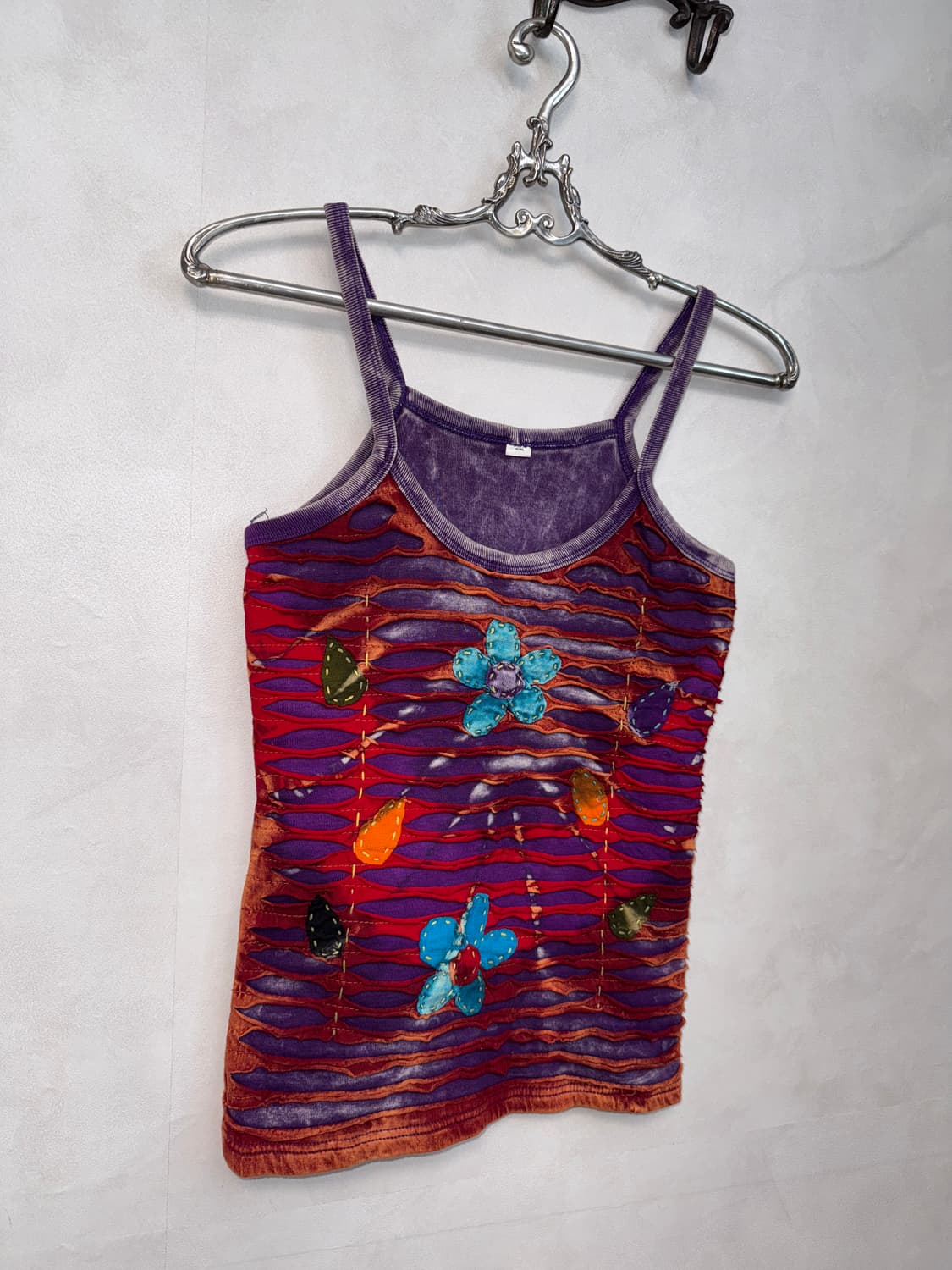 Purple grunge hippie tie dye sleeveless 상품이미지2