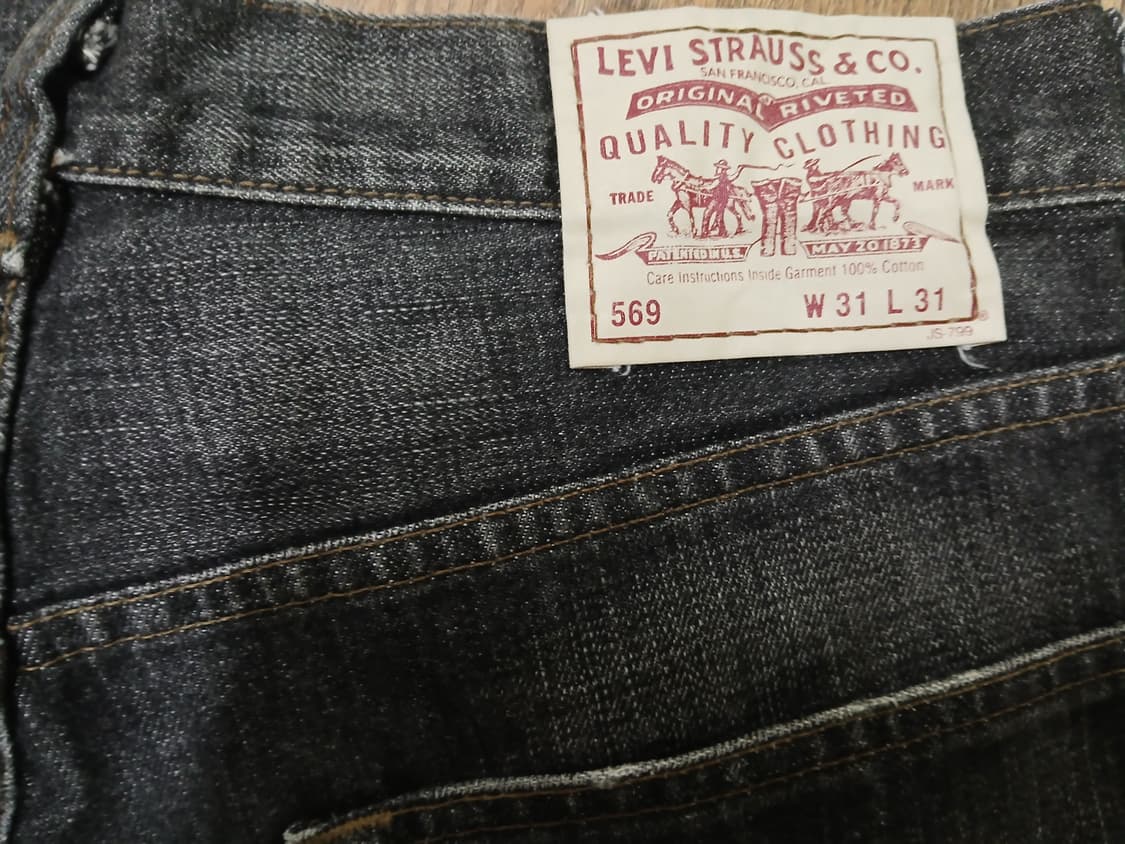 리바이스 569 청바지 데님 상품이미지3