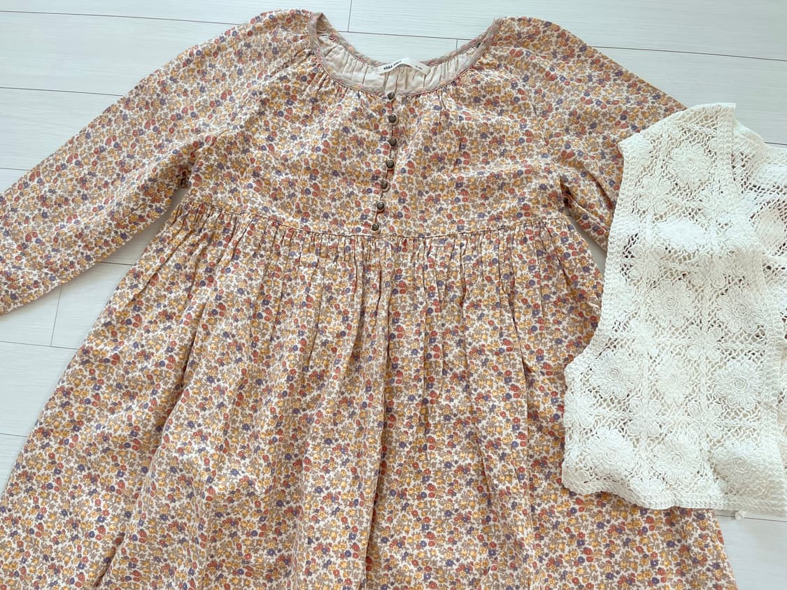 Ehkasopo 원피스 조끼 세트 모리걸 상품이미지2