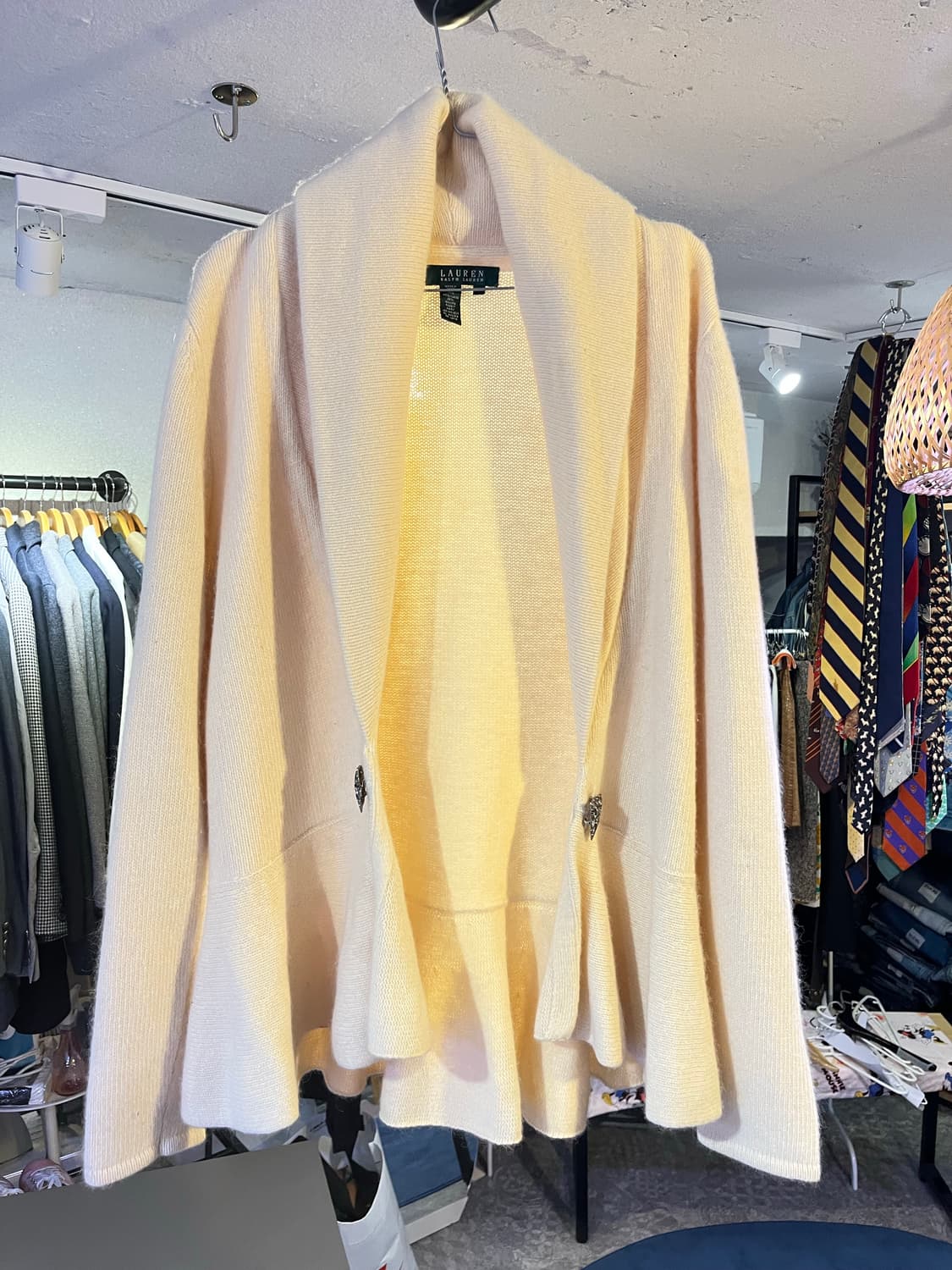 랄프로렌 울 앙고라 가디건 상품이미지7