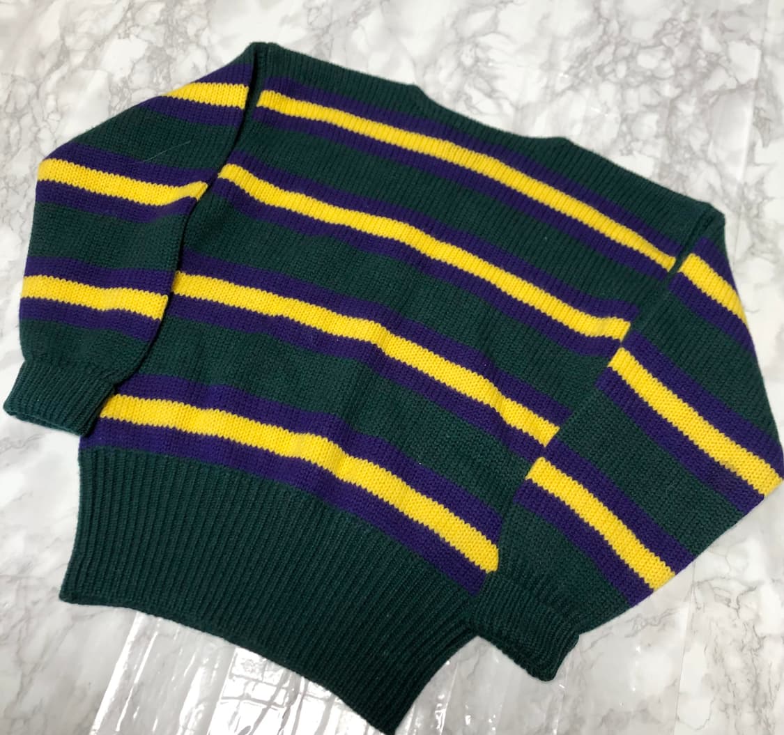 폴로 랄프로렌 니트 상태굿 80s 딥그린 상품이미지3