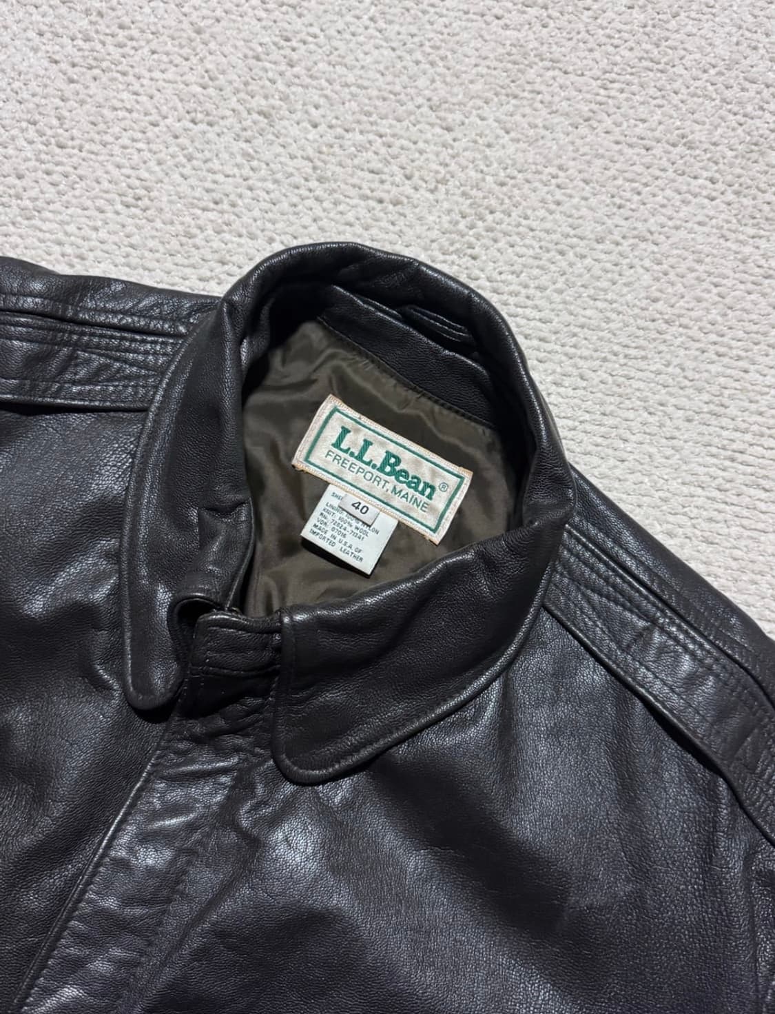 90s USA 엘엘빈 L.L.Bean A-2 40사이즈 상품이미지6