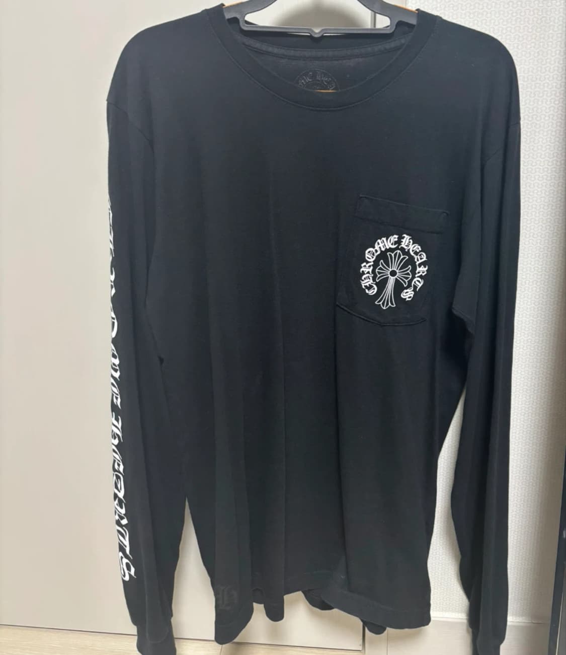 크롬하츠 홀스슈 라지크로스 롱슬리브 상품이미지4