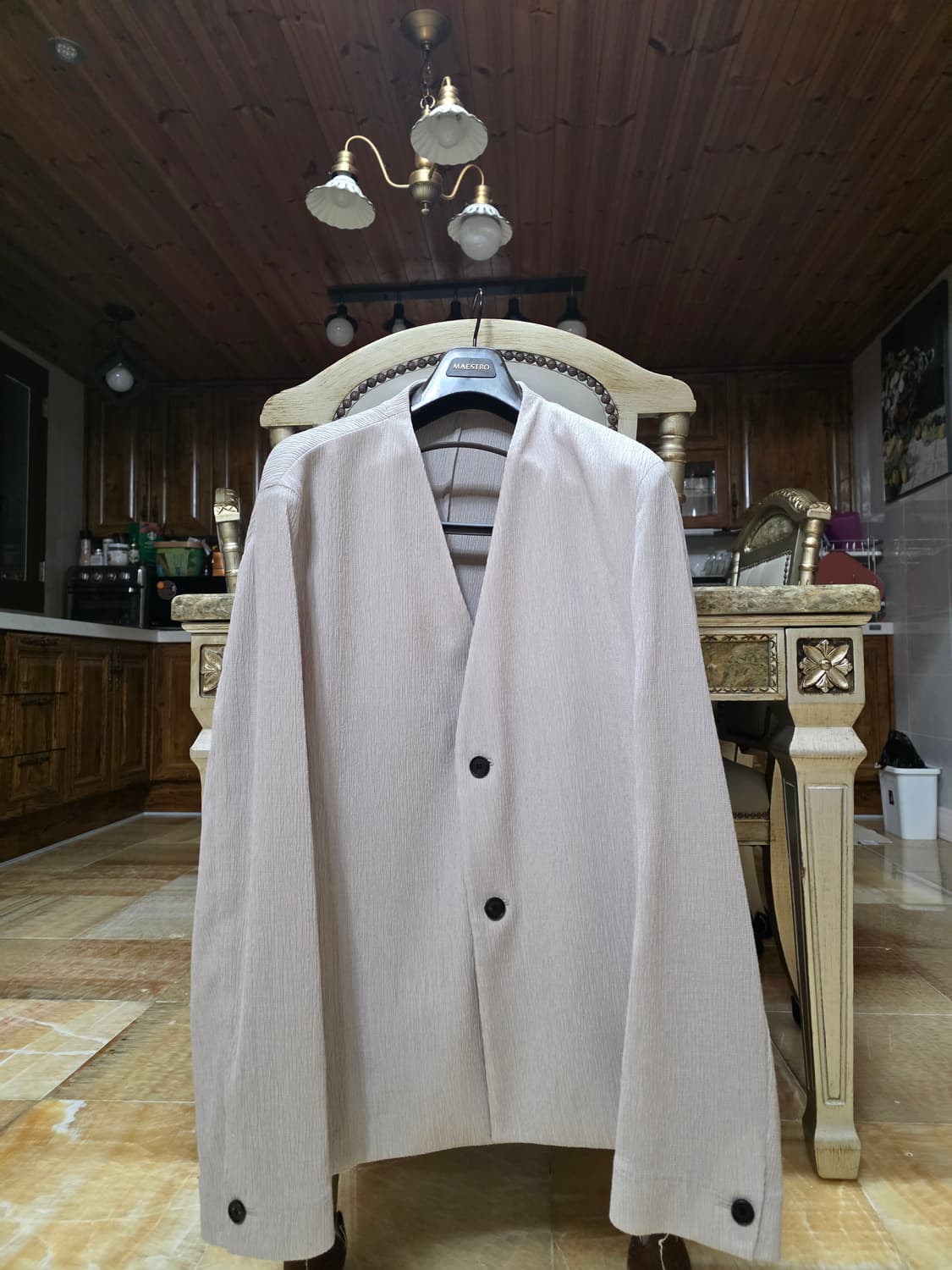 솔리드옴므 시어서커 크링클 자켓 상품이미지2