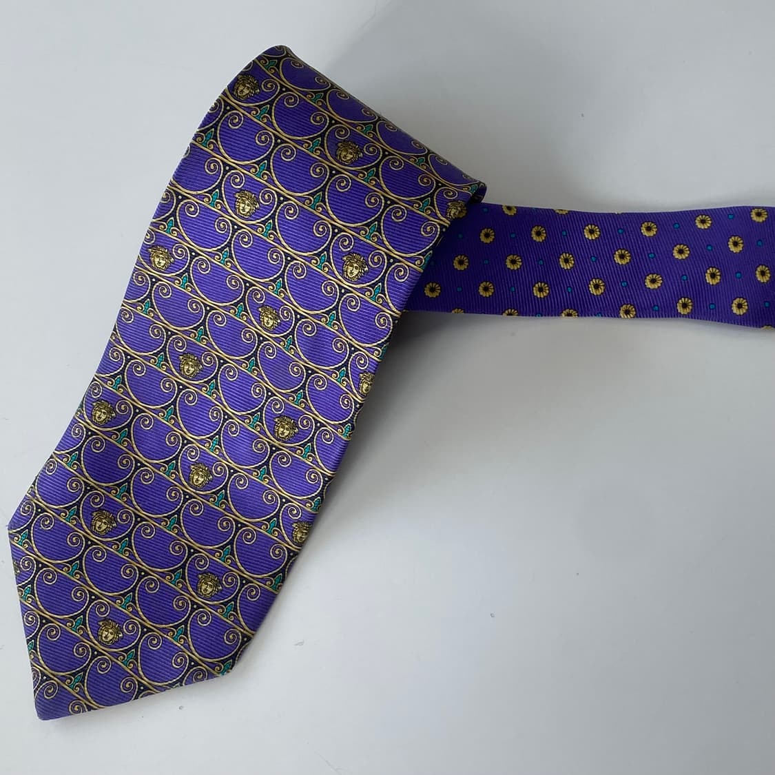 Versace 베르사체 정품 명품 모노그램 넥타이 상품이미지5