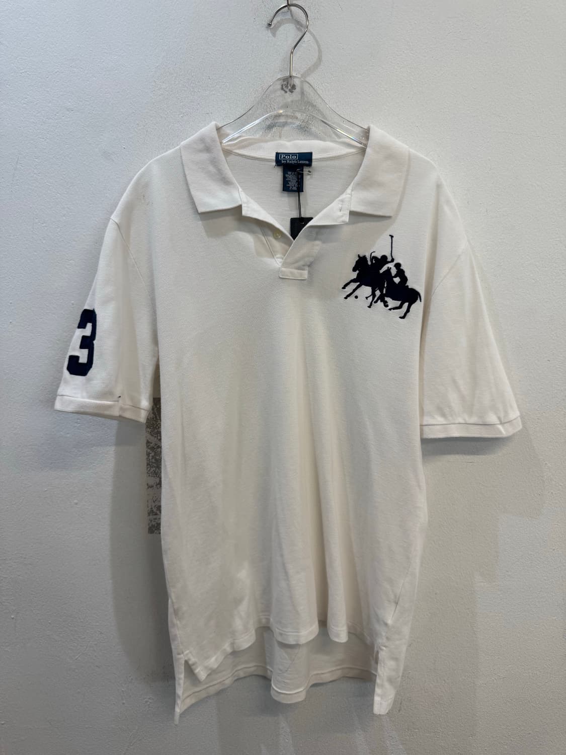 Polo Ralph Lauren White Big Fony Tee 상품이미지1