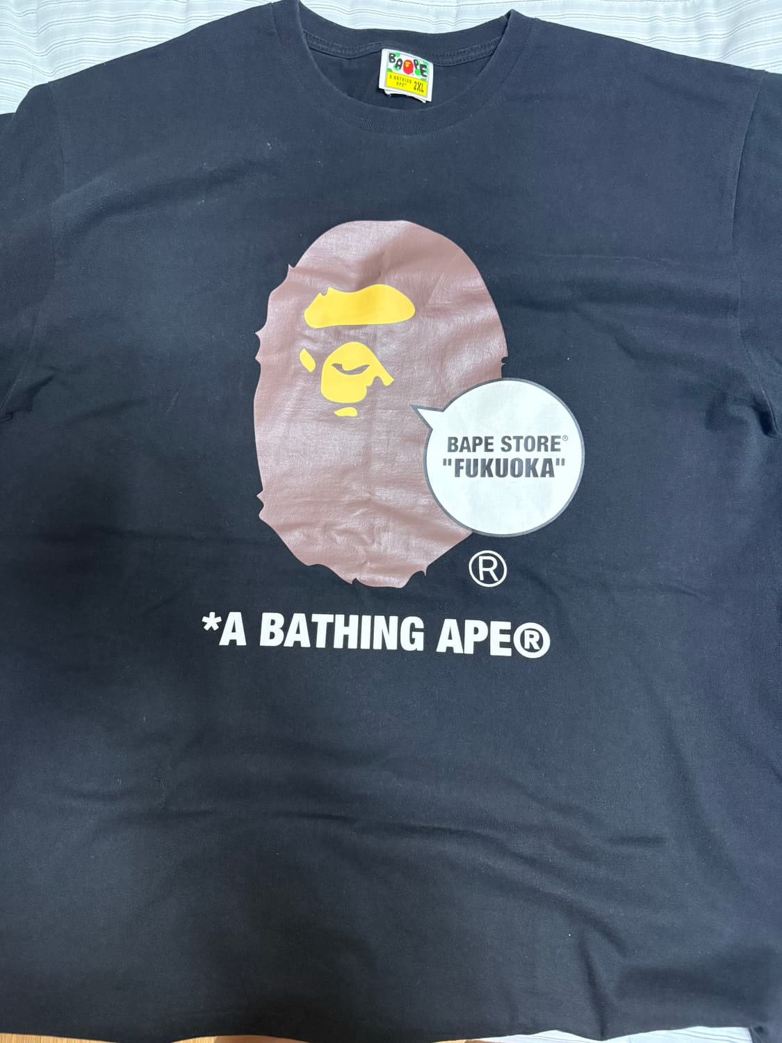 베이프 스토어 후쿠오카 에이프 헤드 티셔츠 상품이미지3
