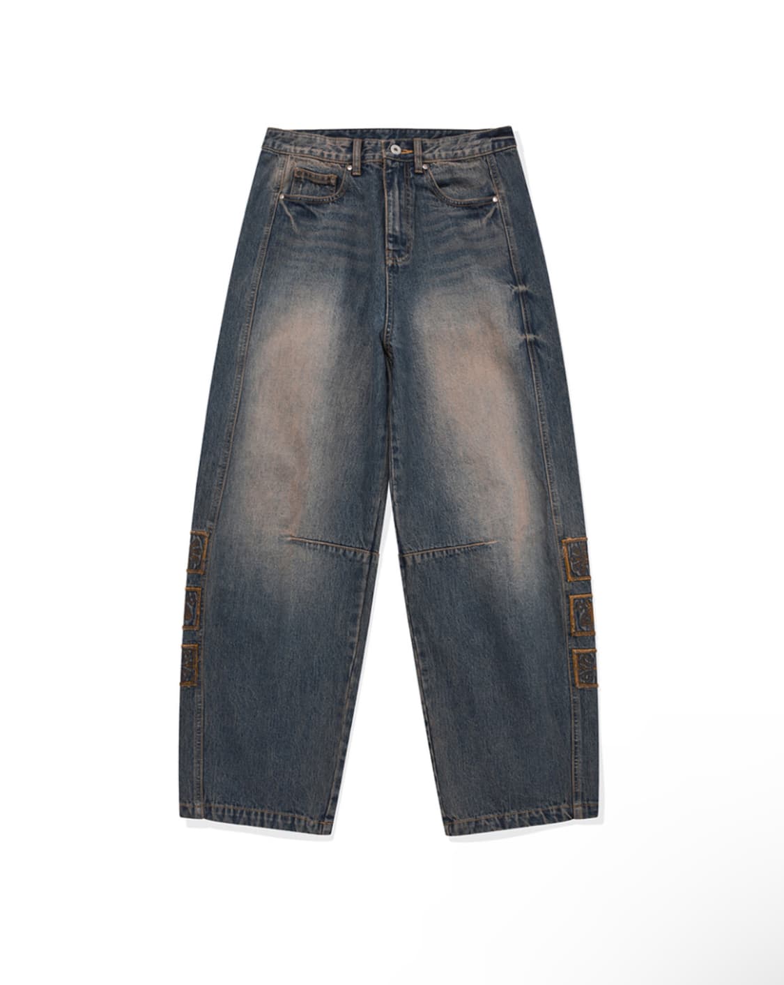 karacter Vintage emblem denim pants 상품이미지2