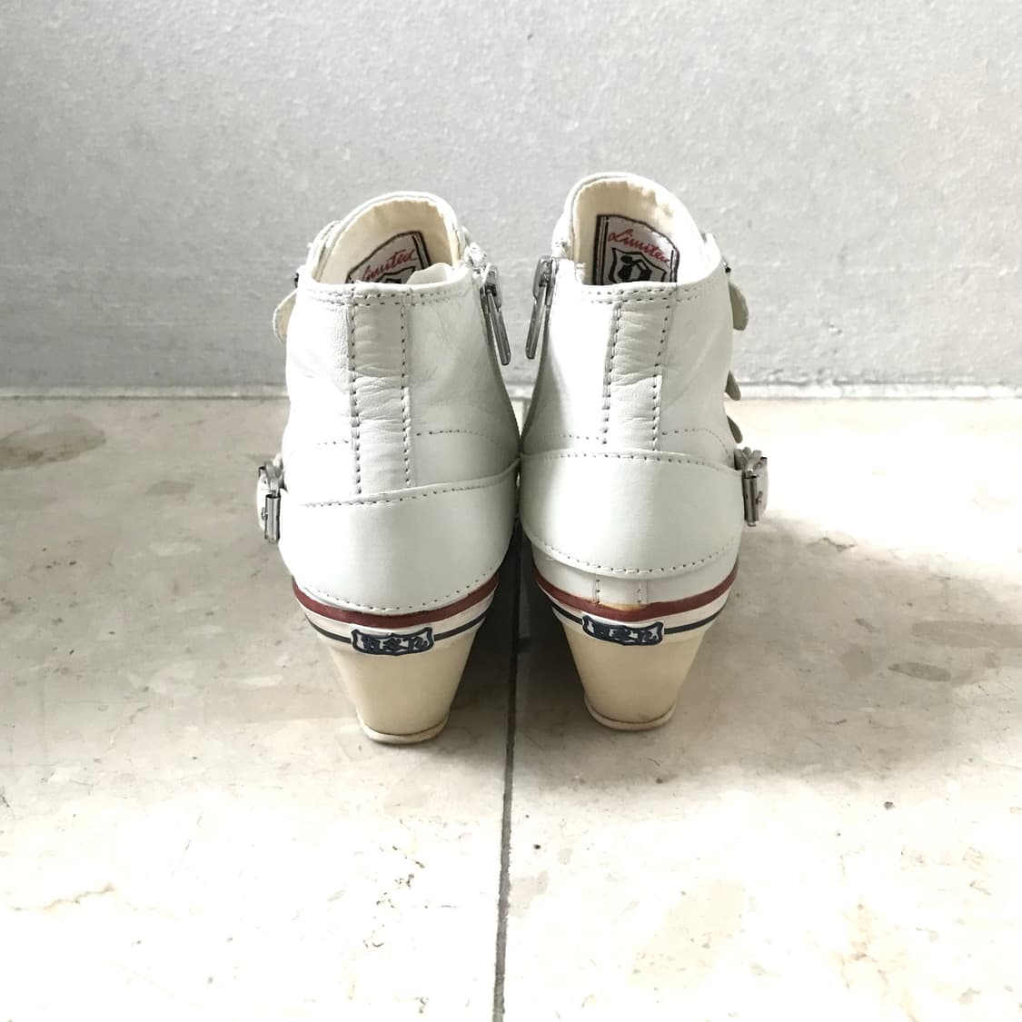 Ash 레더 웨지힐 스니커즈 상품이미지9