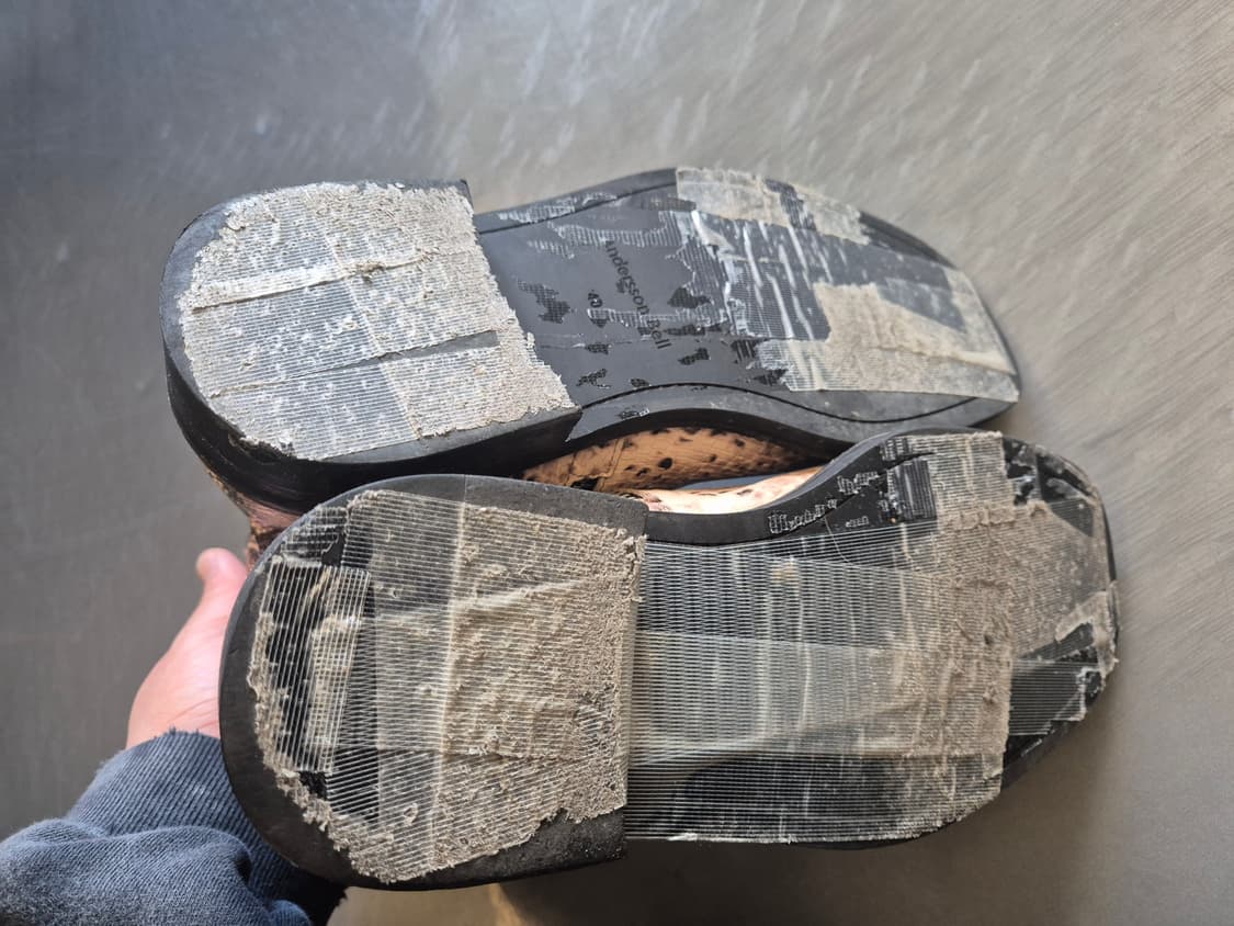 앤더슨벨 스퀘어토 파이톤 첼시부츠 상품이미지6