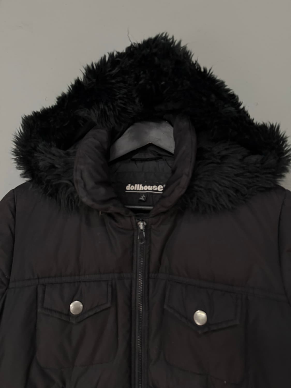 pocket detail fur trimming hood padding 상품이미지6