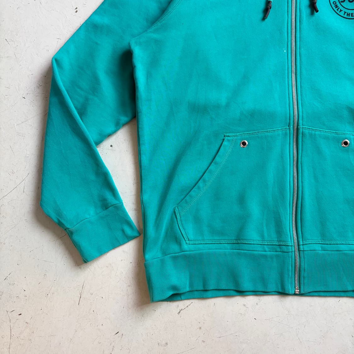 디젤 빈티지 레글런 후드집업 자켓 XL 상품이미지4