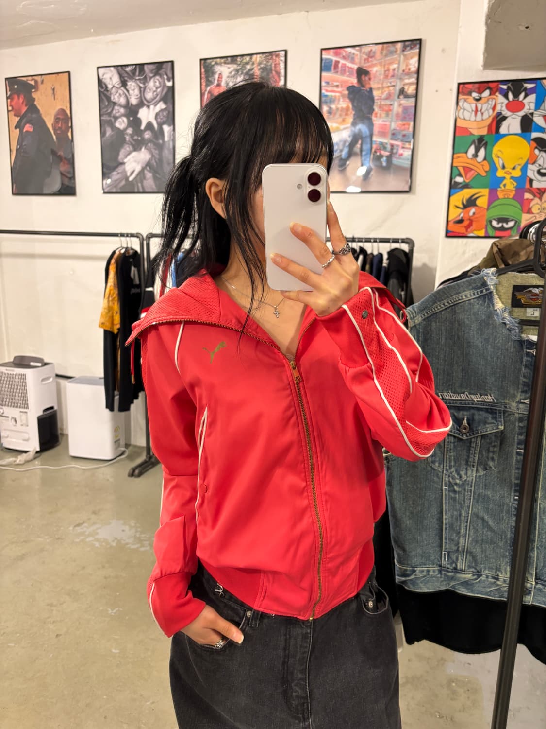 퓨마 빈티지 집업 상품이미지1