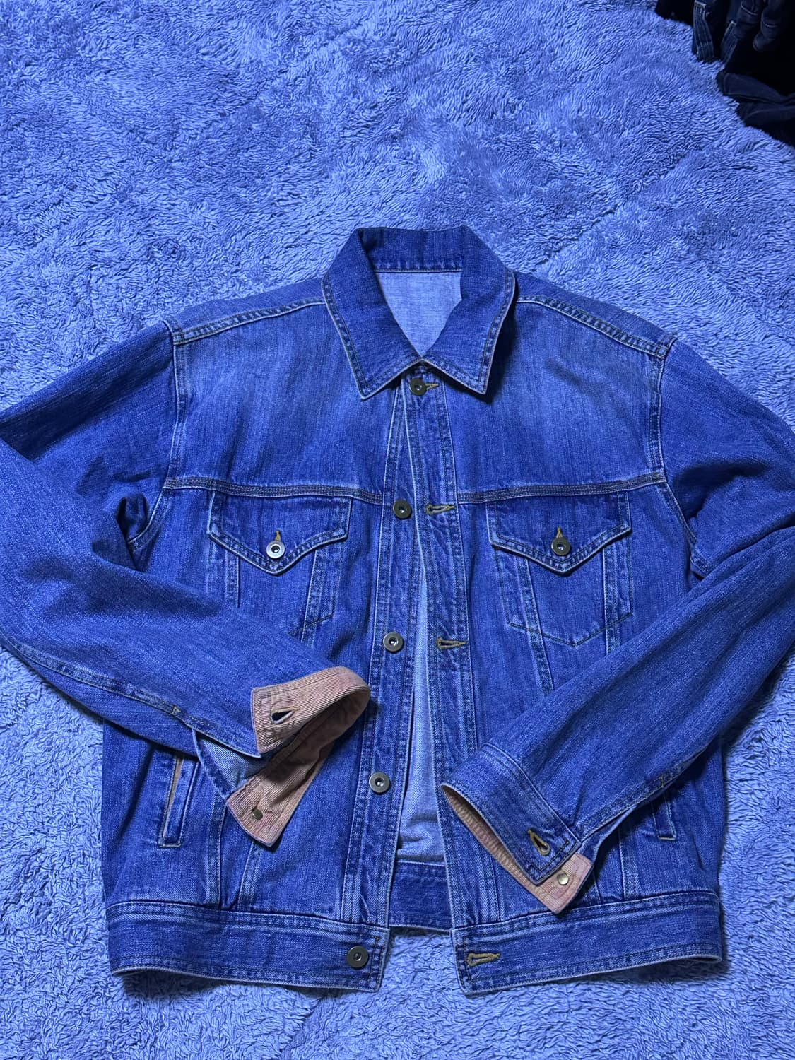 buj 벨리에x브로큰엄브렐라 데님 자켓 100 상품이미지1