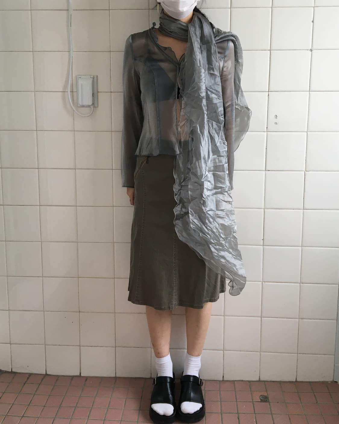 Silver mood glossy jacket 상품이미지1