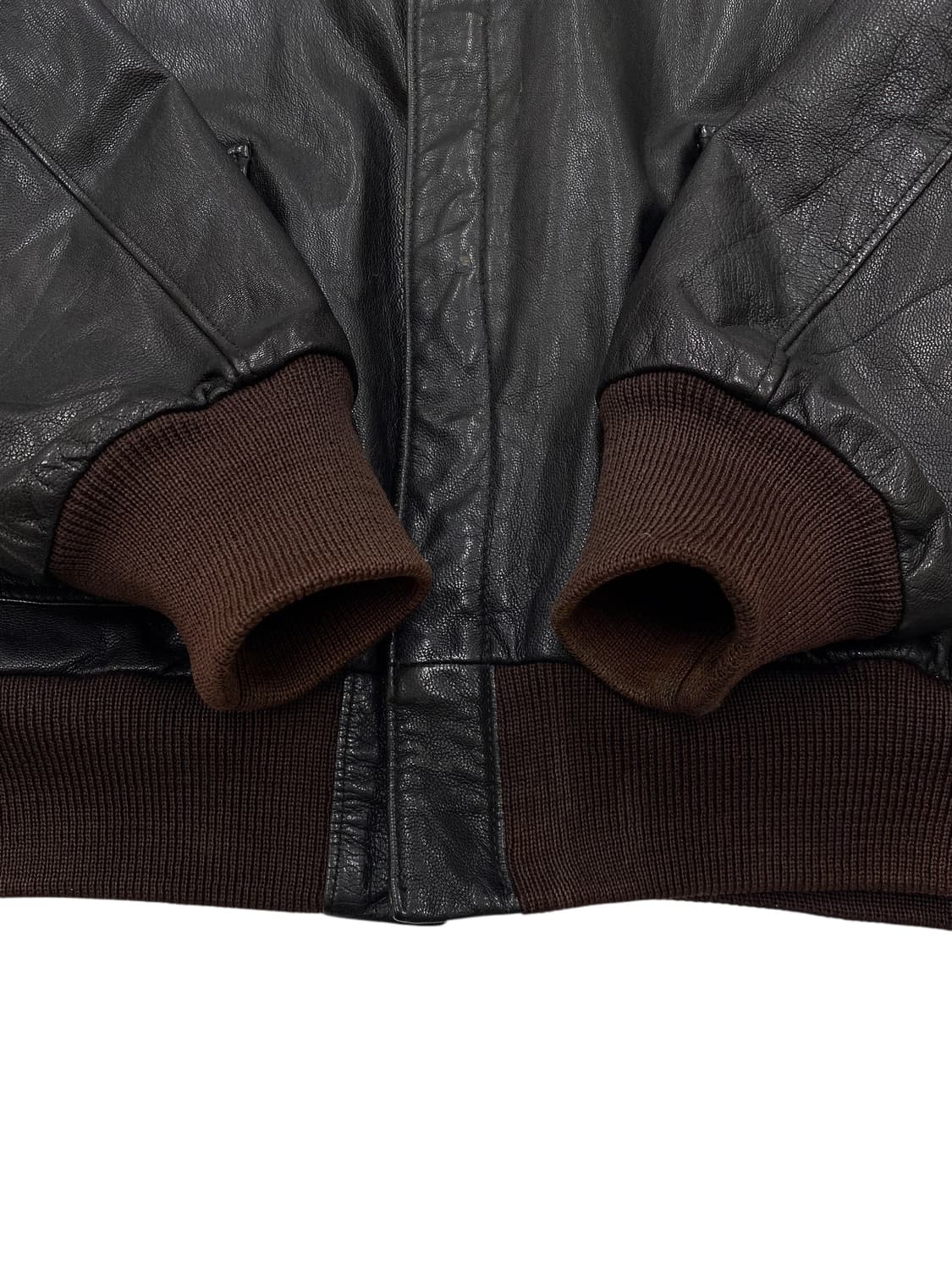 1992s 엘엘빈 타입A-2 레더 자켓 상품이미지6