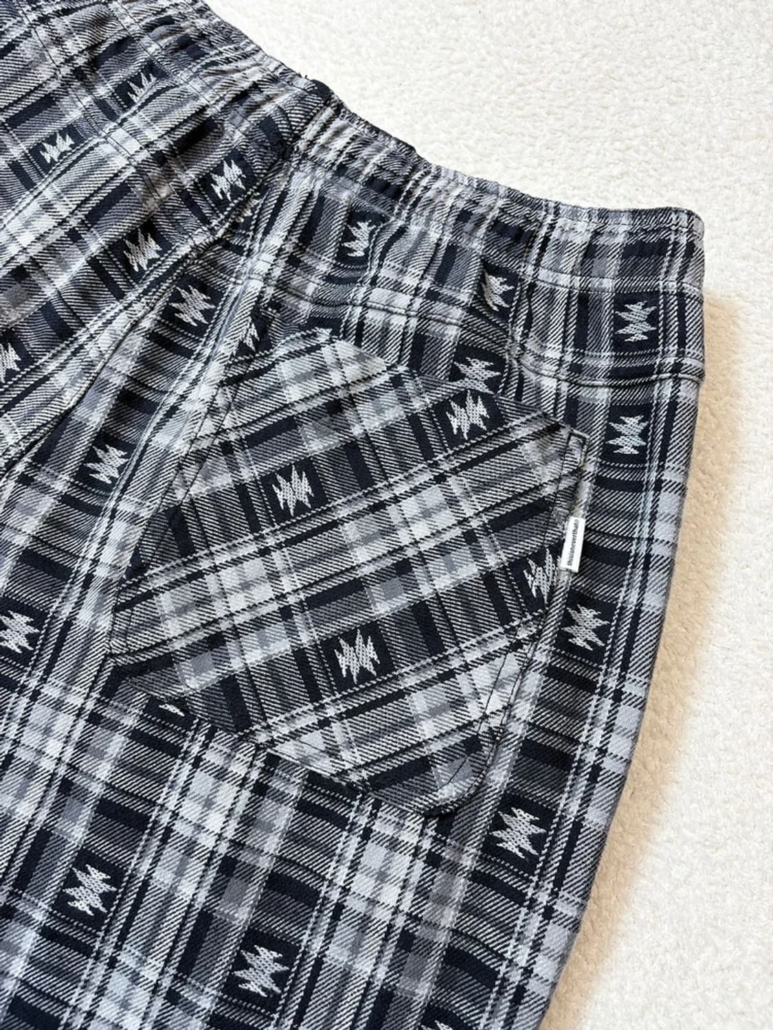 디네뎃 아프리칸 체크 와이드 팬츠 PN6272 상품이미지5