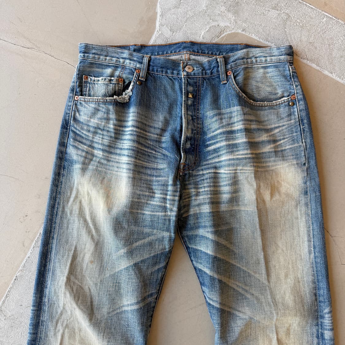 97s 리바이스 501 데님 팬츠 상품이미지3