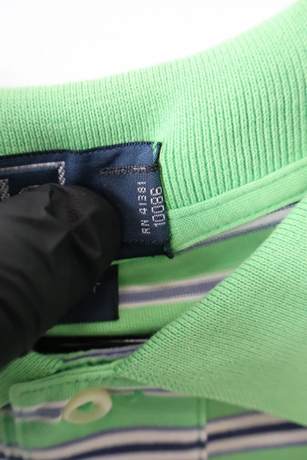 Polo Ralph Lauren Green Stripe Polo 상품이미지6