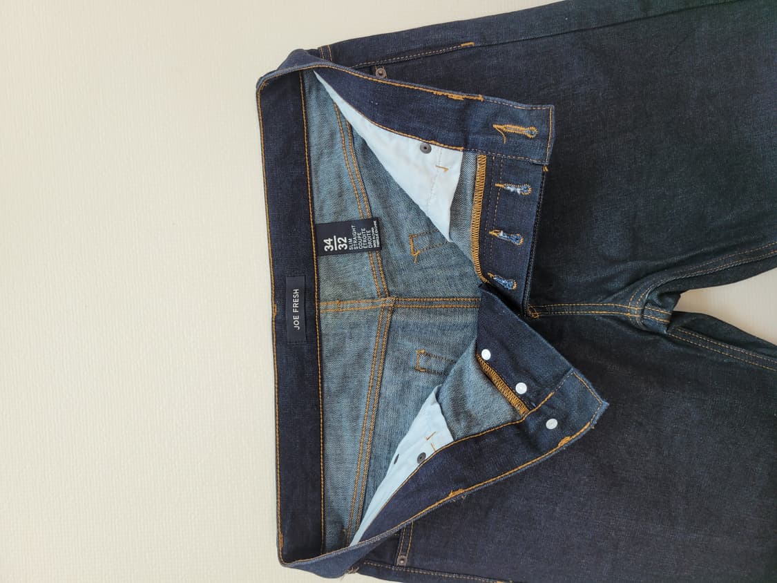 조프레시 JOE FRESH 남자 원워싱 청바지 34 다크네이비 상품이미지5
