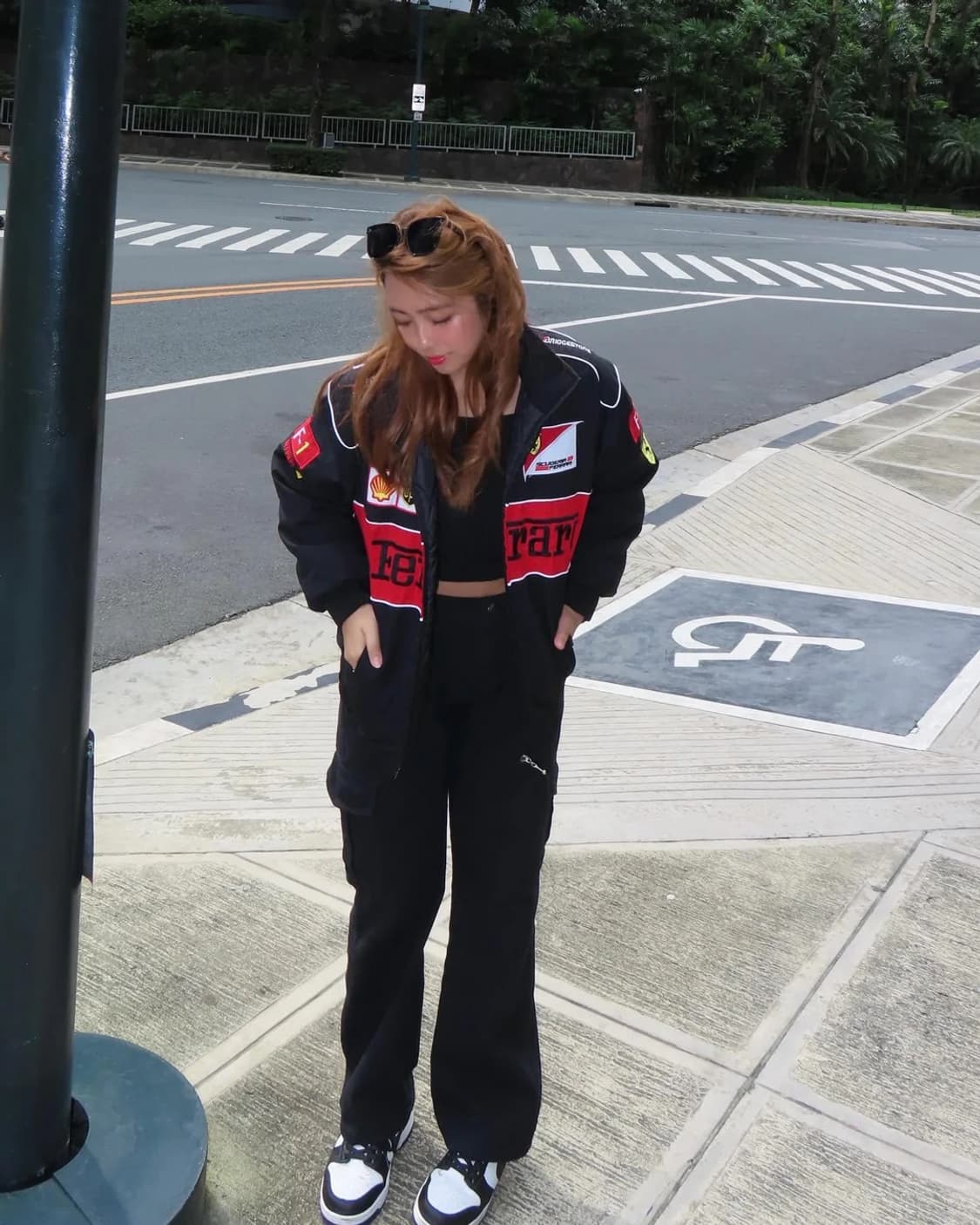 페라리 F1 에프원 레이싱 자켓 빈티지 점퍼 바이크 상품이미지6