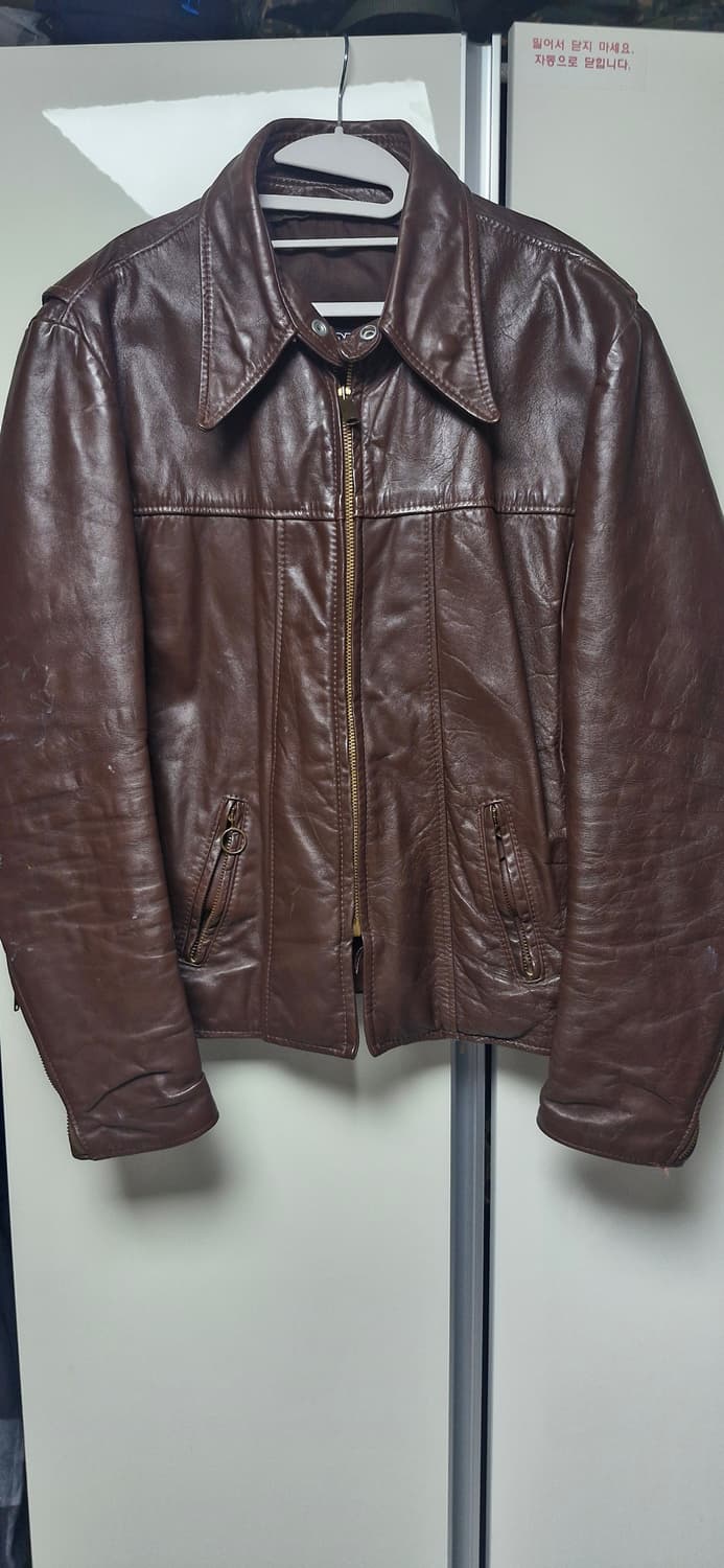70년대 BROOKS 가죽자켓 상품이미지1