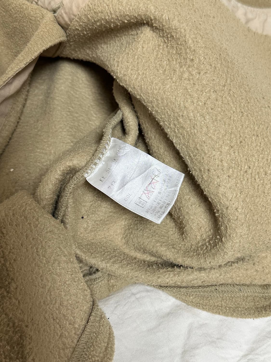 90s JP 빈티지 폴로 플리스 셔츠 라지  상품이미지8