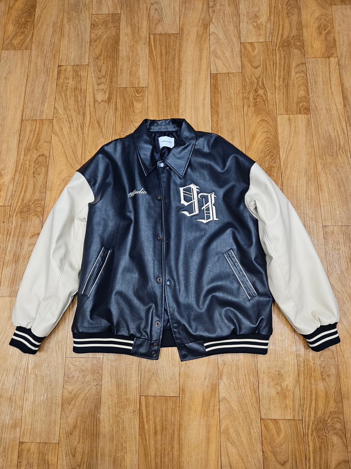 1993스튜디오 바시티 자켓 네이비 L 상품이미지1