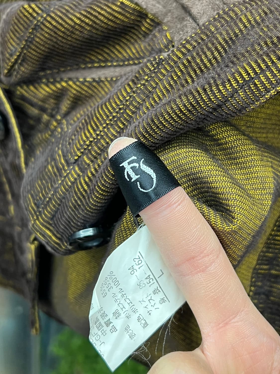 Y2K 브라운 코듀로이 자켓 상품이미지5