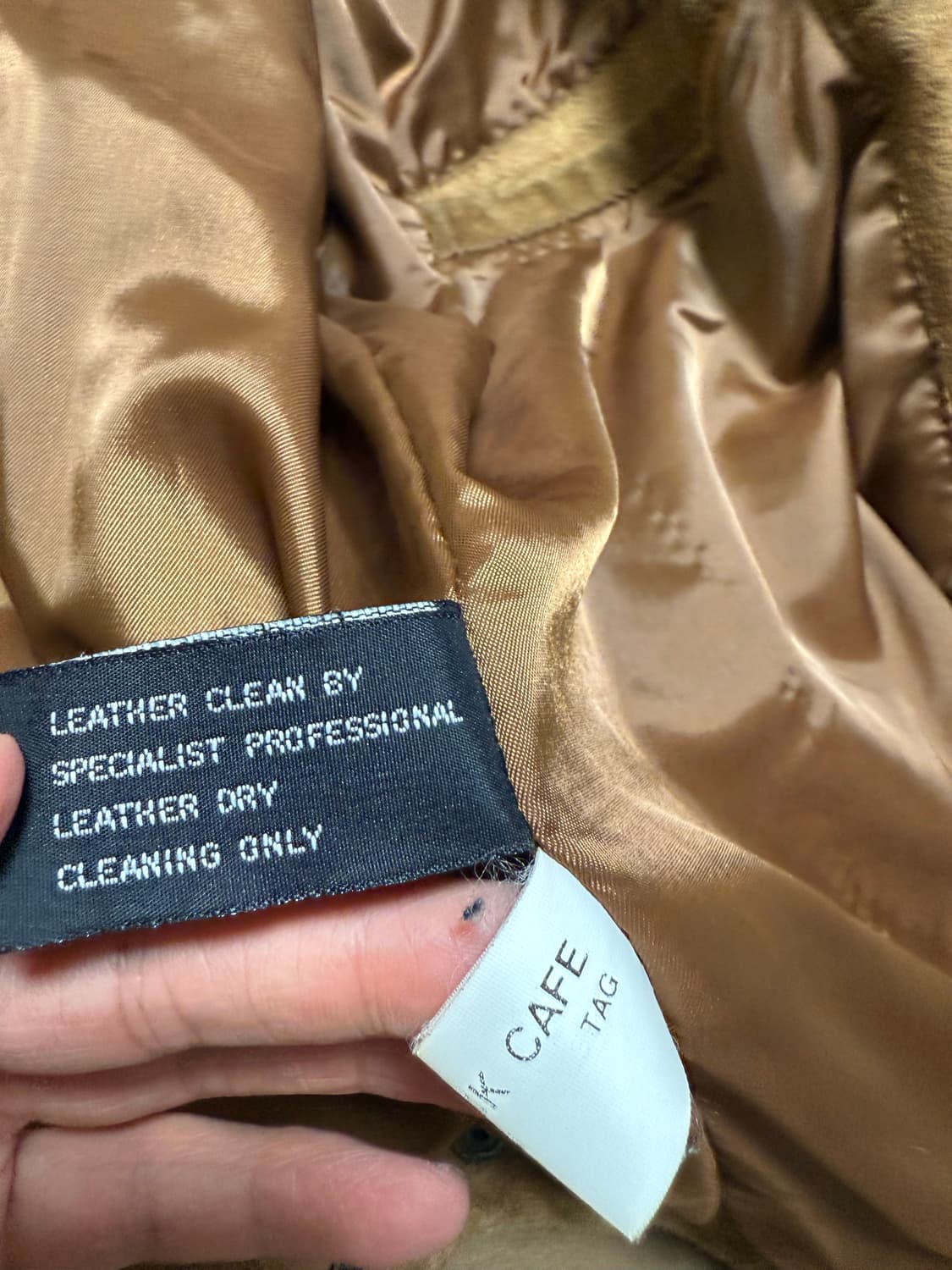 하드락카페 스웨이드 가죽 자켓 상품이미지3