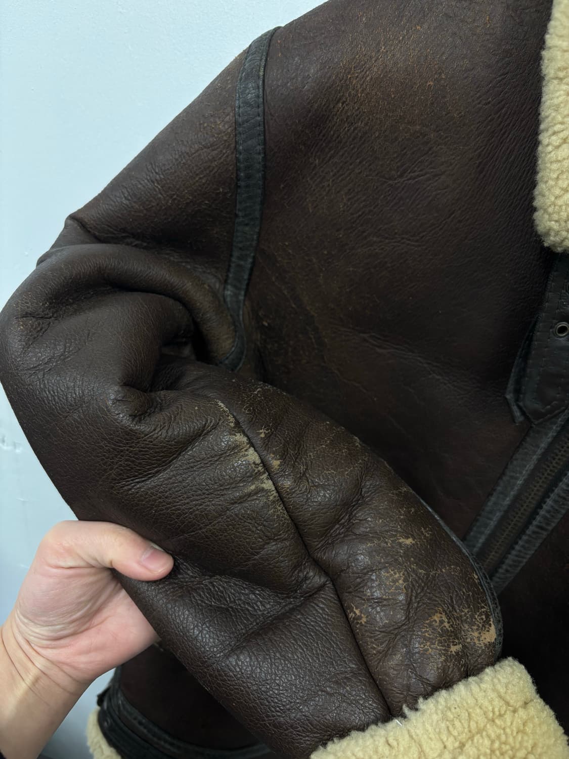 TYPE B-3 양가죽 무스탕      상품이미지6