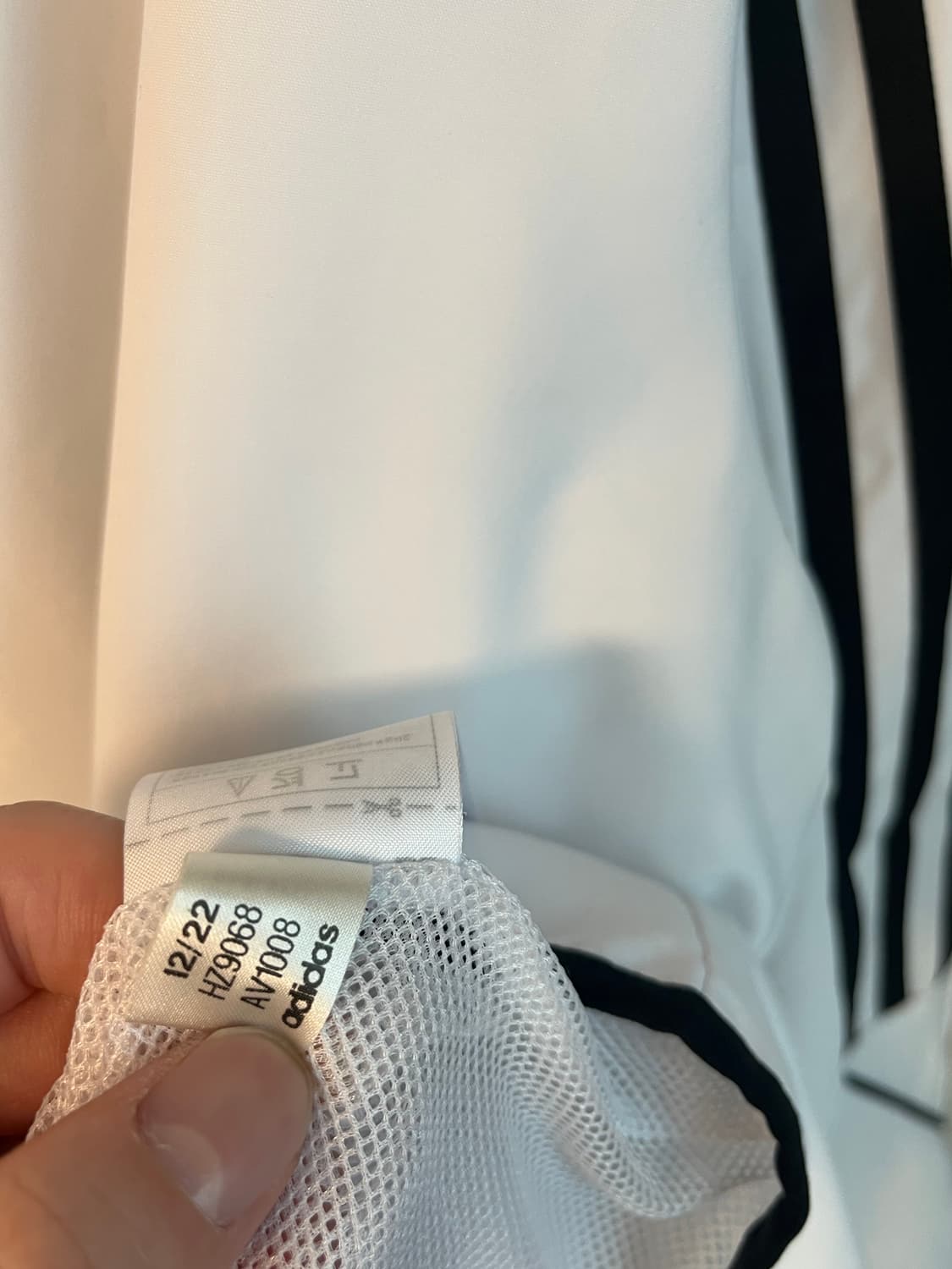 아디다스 윈드브레이커 바람막이 화이트 [2XL] 상품이미지8