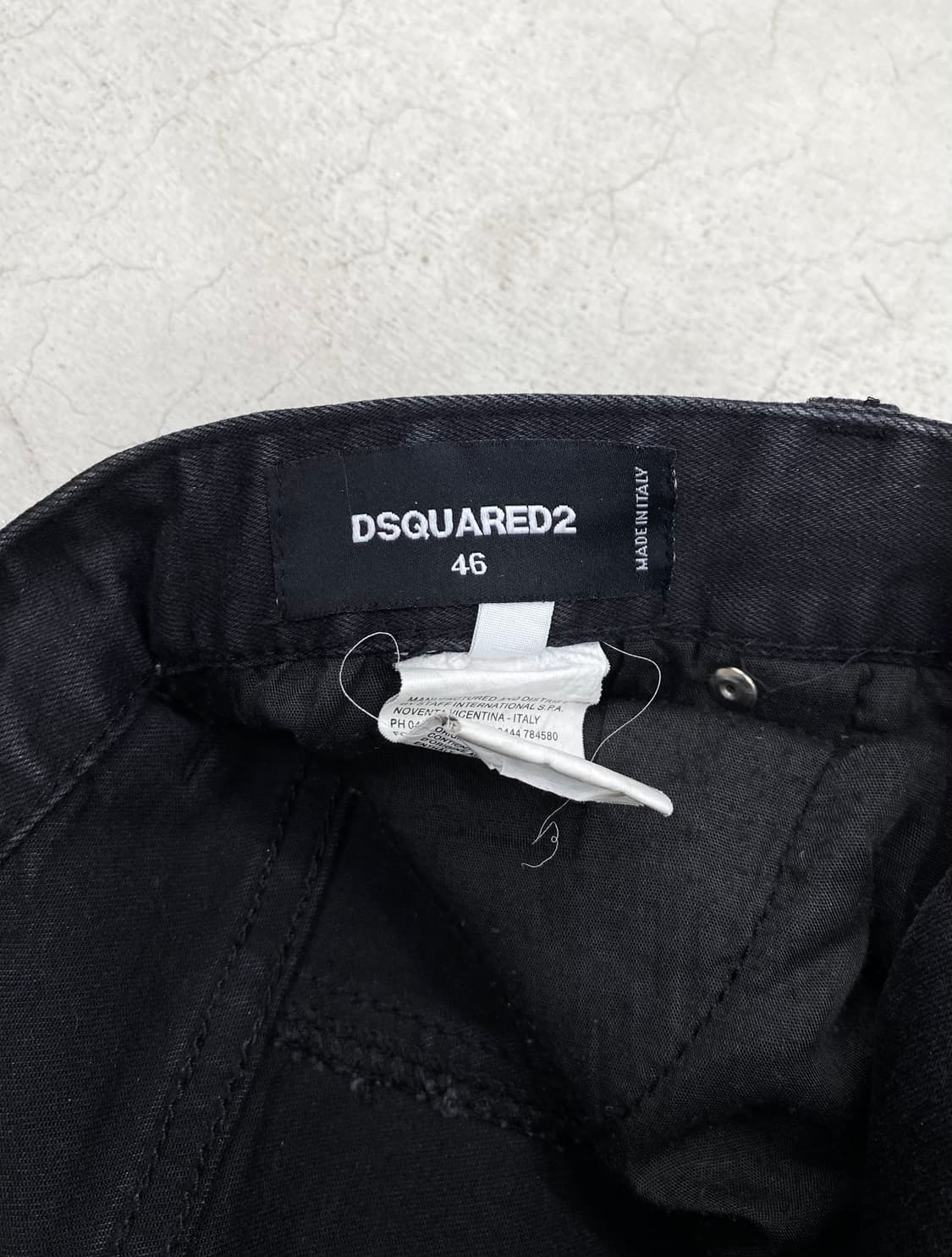 디스퀘어드2 디스트로이드 레터링 팬츠 상품이미지6