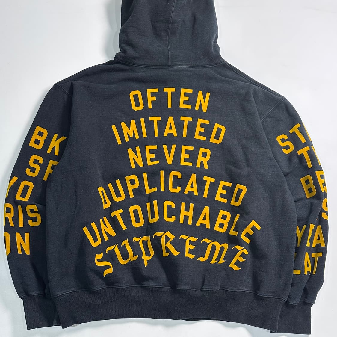 슈프림 팀 플록 후드티   상품이미지6