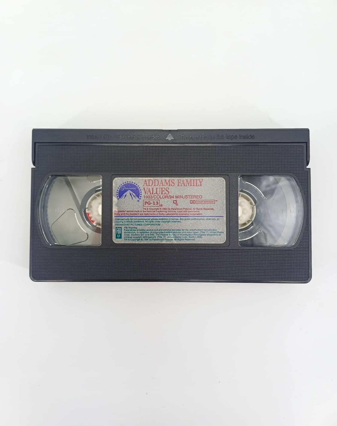 90년대 추정 아담스패밀리 웬즈데이 원작 레트로 인테리어소품 비디오 상품이미지3