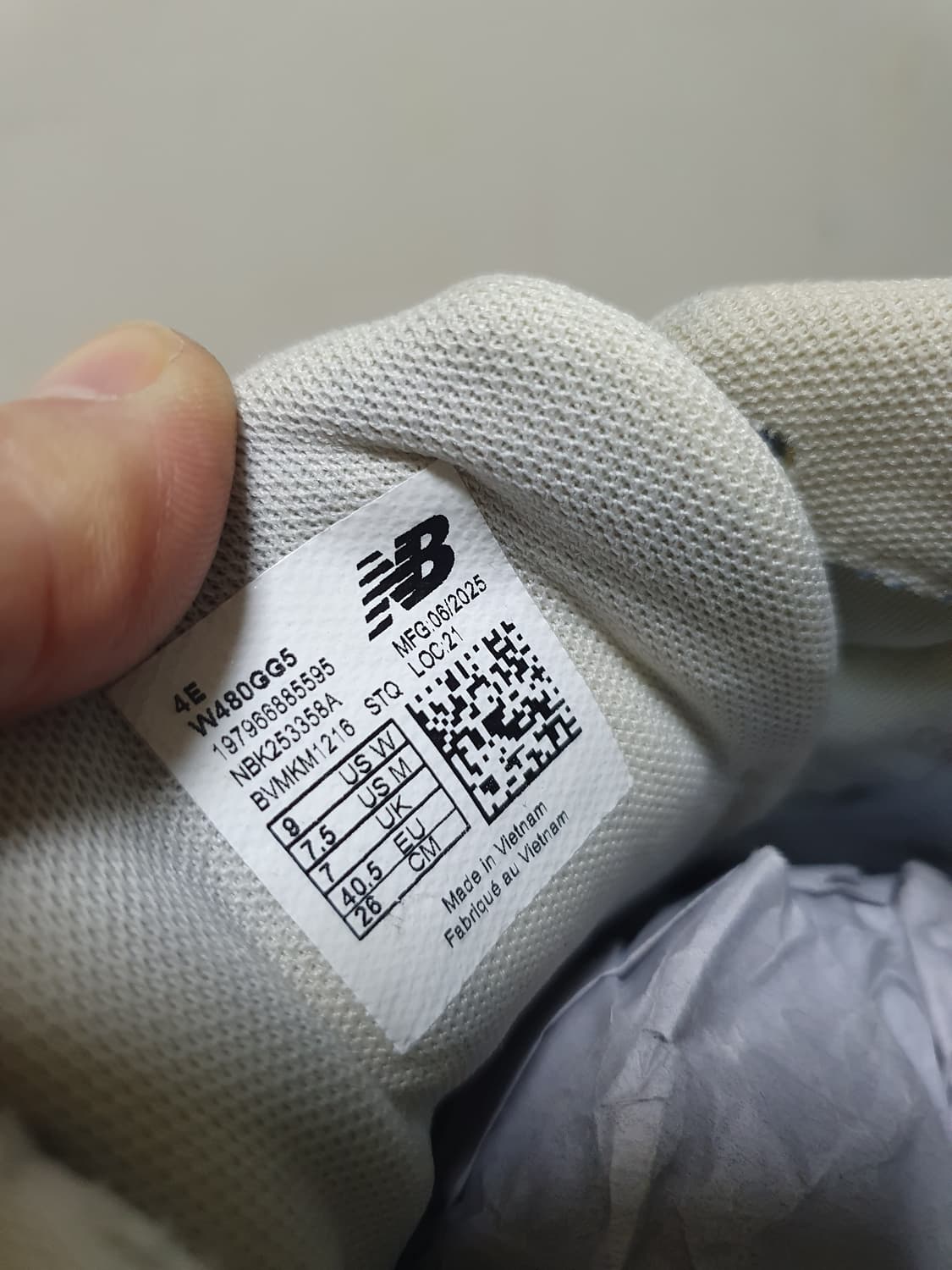 뉴발란스 480v5 운동화 260 상품이미지10