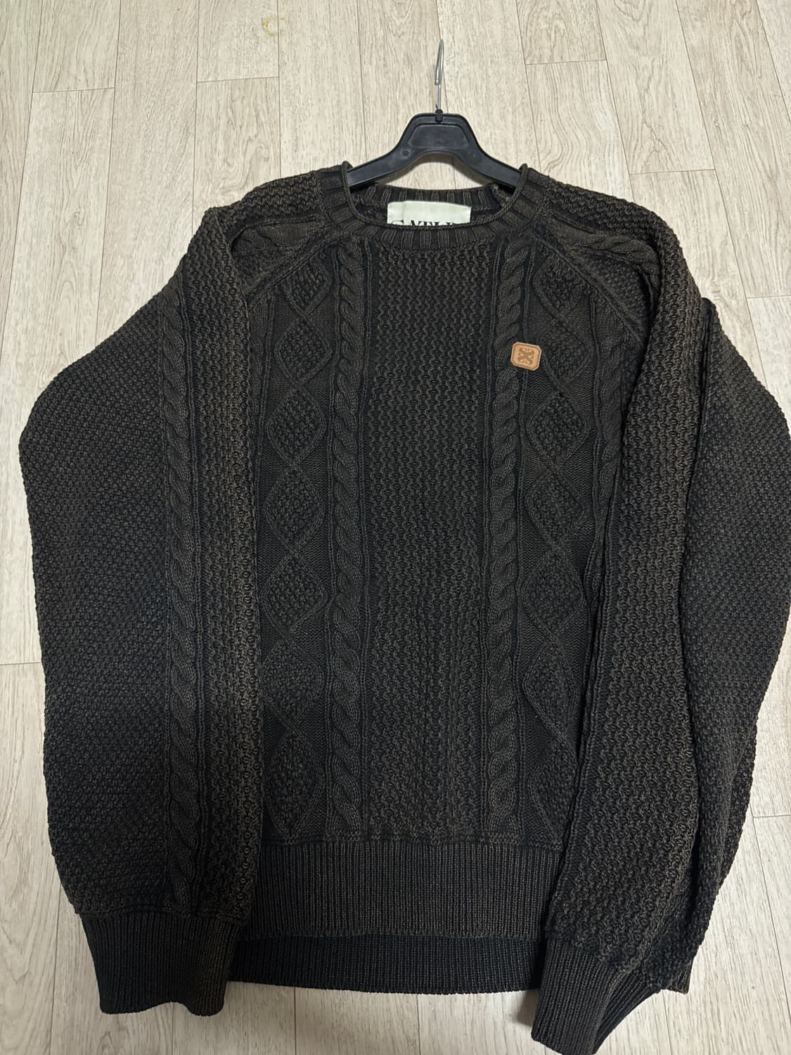 세터 꽈배기니트 xl 상품이미지1